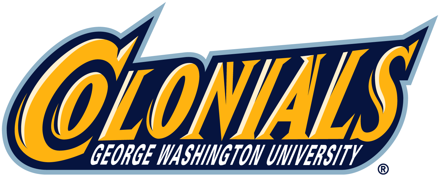 George Washington Colonials 1997-2008 Wordmark Logo v2 diy fabric transfer